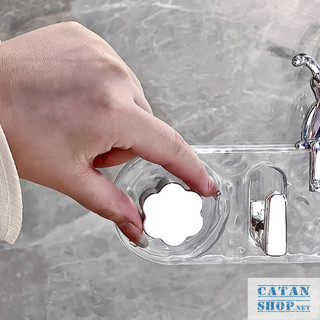 Thanh Móc Nam Châm 5 Móc Dùng Treo Đồ Đa Năng Không Cần Ốc Vít Khoan Tường, Thanh 5 Móc Chân Không