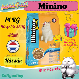 Minino Yum thức ăn cho mèo Combo 15,36kg , 13kg , 14kg , 15kg Hạt Mèo siêu tiết kiệm, Combo Ưu đãi