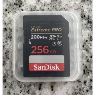Thẻ nhớ máy ảnh SDXC SanDisk Extreme Pro U3 V30 256GB 200MB/s SDSDXXD-256G-GN4IN (đen)