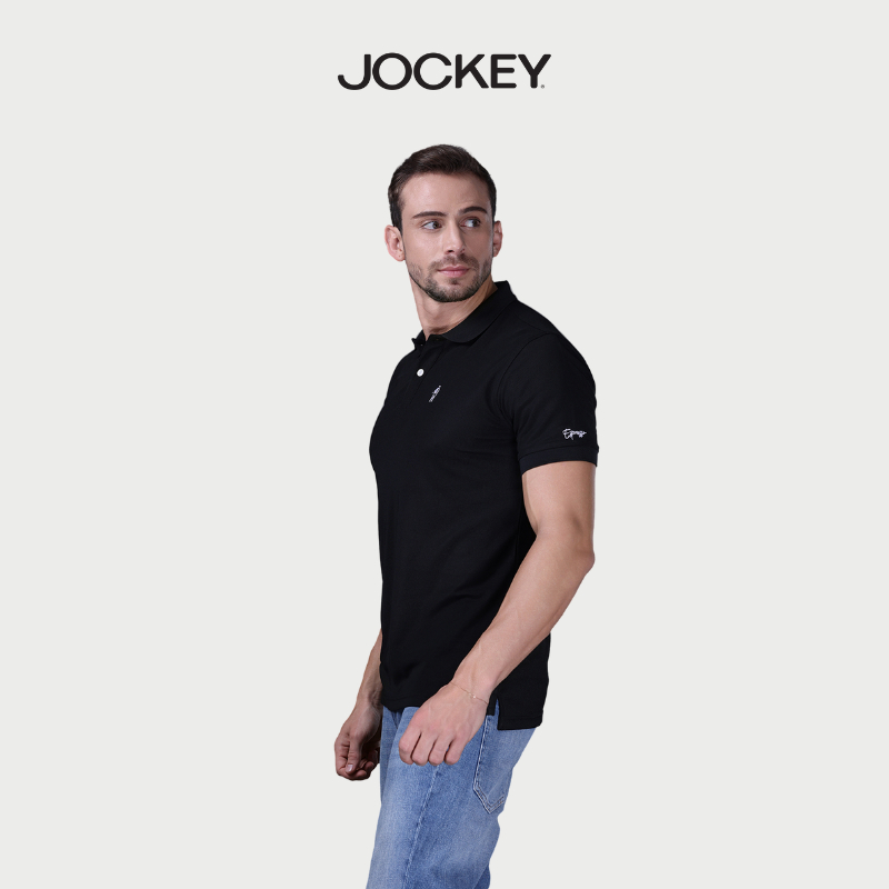 Ảnh Áo Polo Nam Jockey poly cafe thêu logo Full Boy - J4027 1