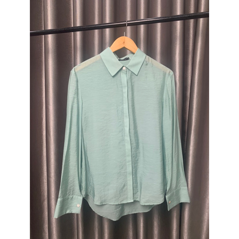 Ảnh De Leah - Áo Sơ Mi Cổ Đức & Chân Váy Midi Xếp Li - Thời Trang Thiết Kế 3