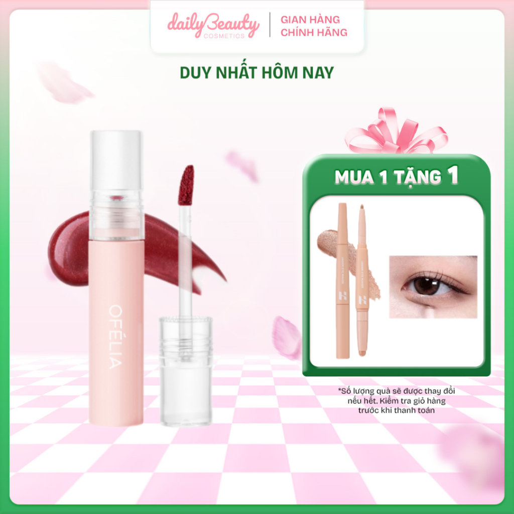 Ảnh Son Tint Bóng OFÉLIA Lolli Glow Tint Căng Mọng, Lên Màu Chuẩn Daily Beauty 1