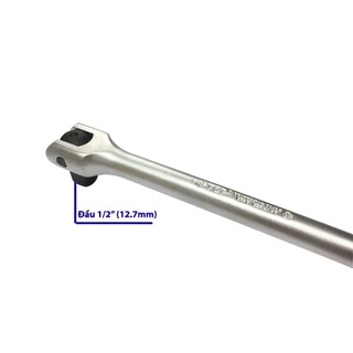 Cần siết chuyển hướng 1/2 inch Kapusi Nhật Bản K-0020 dài 38cm, đầu vặn xoay 360 độ,  Bh 12 tháng