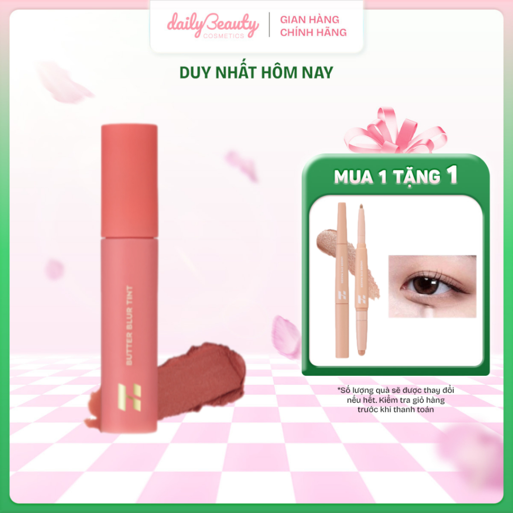 Ảnh Son Kem Lì Mờ Vân Môi HOLIKA HOLIKA Butter Blur Tint 4g Daily Beauty Official 1