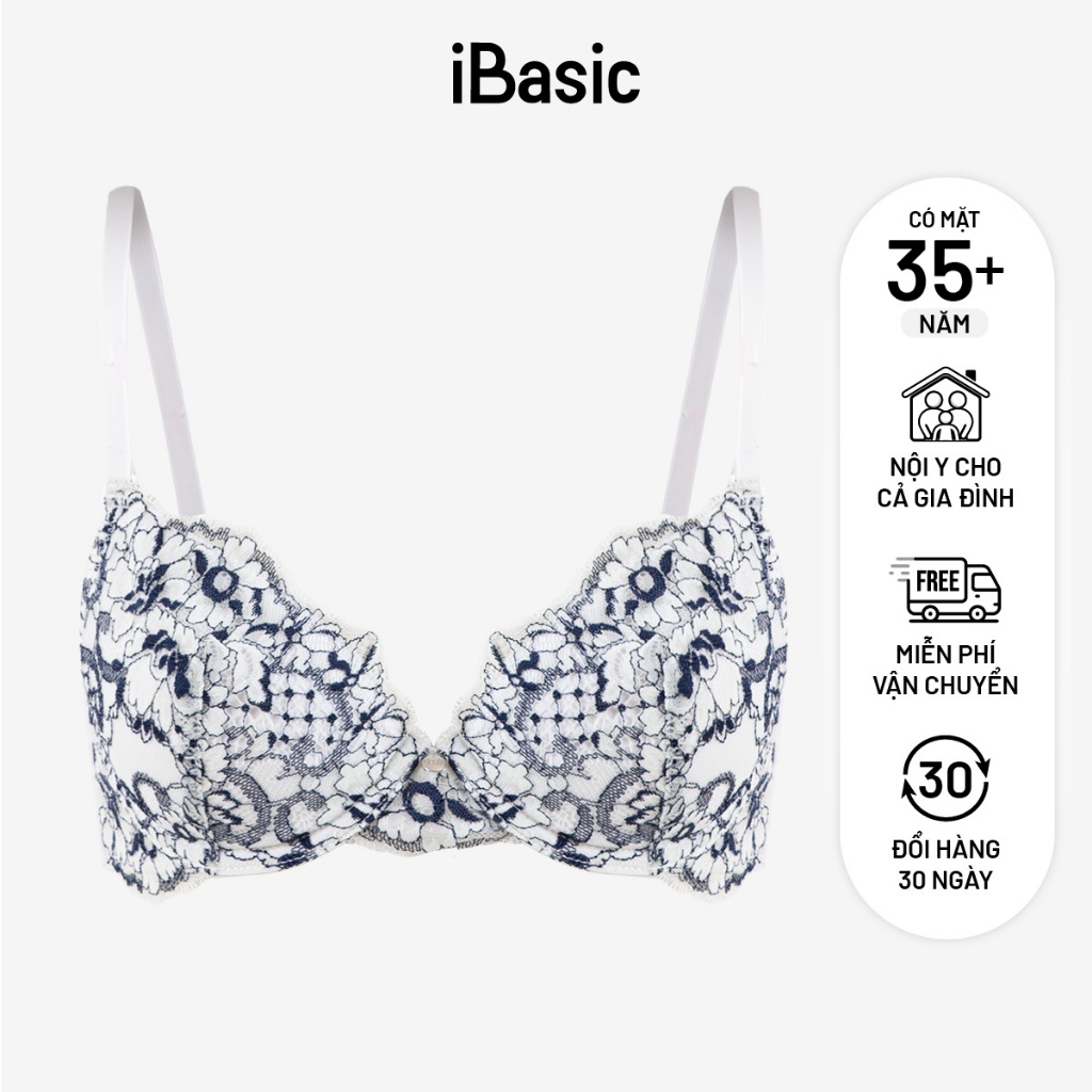 Áo ngực có gọng iBasic mút mỏng full ren - BRAW105 | Shopee Việt Nam