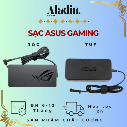 Sạc Laptop Asus Gaming Rog Zephyrus G14 G15, Asus TUF Gaming A15 F15 ...