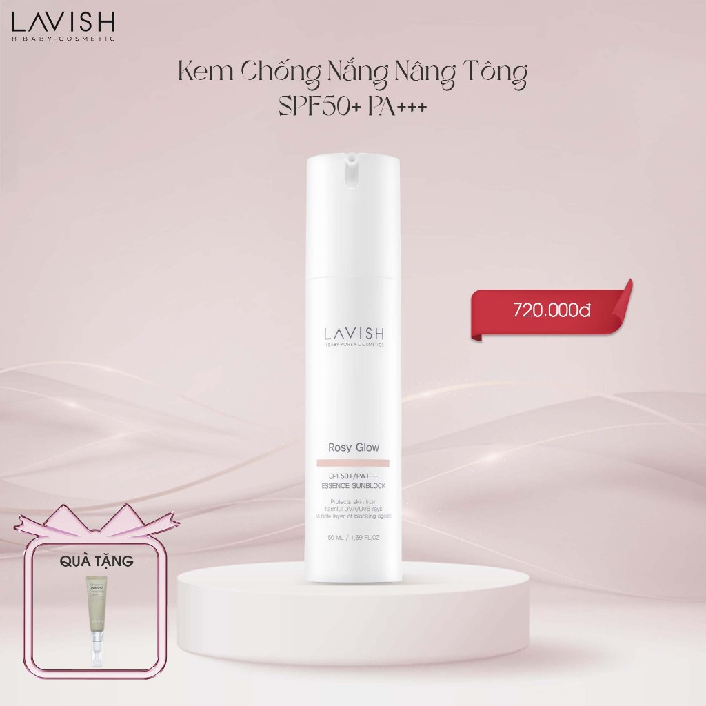 Ảnh KEM CHỐNG NẮNG DƯỠNG TRẮNG VÀ NGĂN LÃO HÓA LAVISH 50ml 1