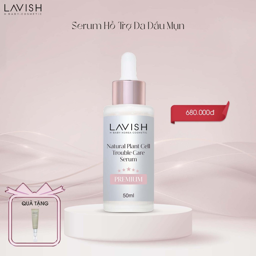 Ảnh Serum Dành Cho Da Dâù Mụn Lavish H Baby 50ml 1