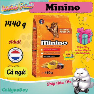 Minino / Minino Yum [ Combo tiết kiệm 7kg ]  Thức ăn hạt cho Mèo__ __