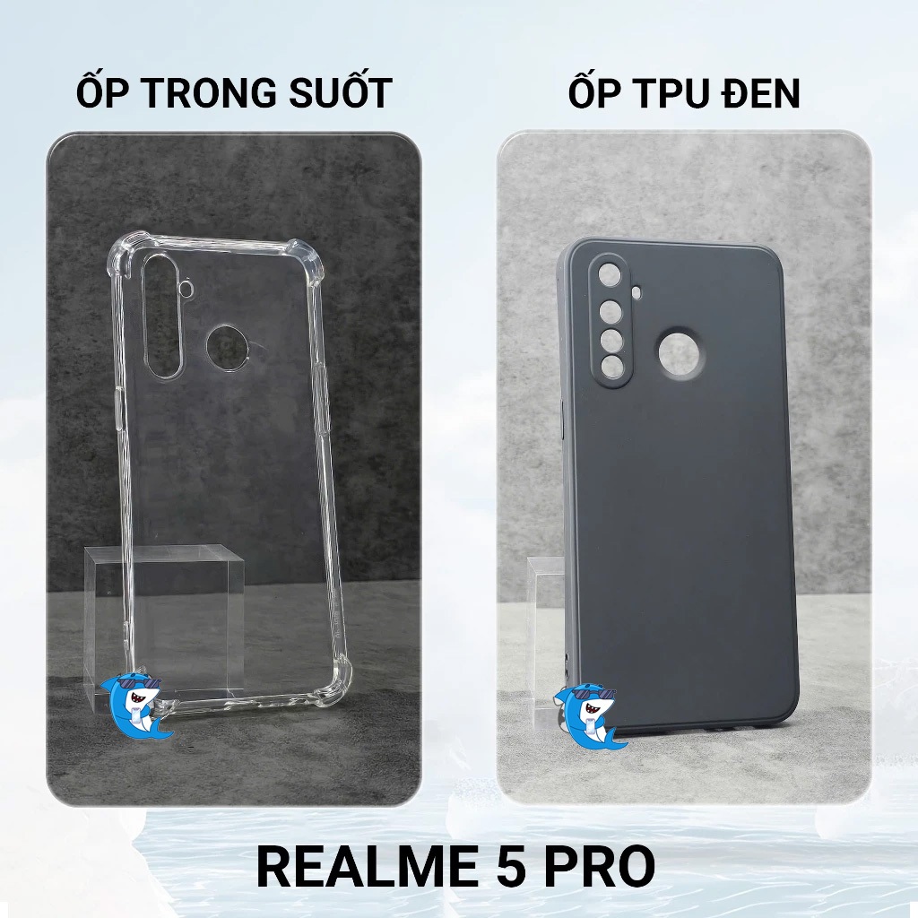 Ốp lưng realme 5, 5s, 5i, 6i, 5 pro bảo vệ cam điện thoại toàn diện cạnh vuông nhựa dẻo tpu bibi glass