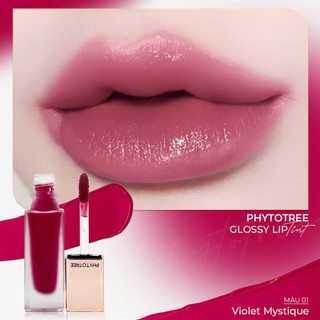 BST SON TINT BÓNG  "PHYTOTREE GLOSSY LIP TINT" màu 01 - 02 - 03