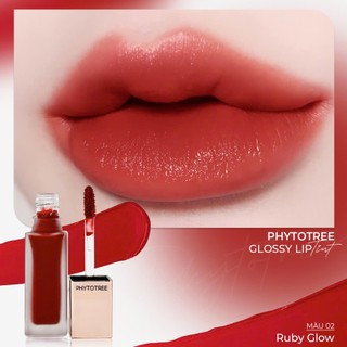 BST SON TINT BÓNG  "PHYTOTREE GLOSSY LIP TINT" màu 01 - 02 - 03