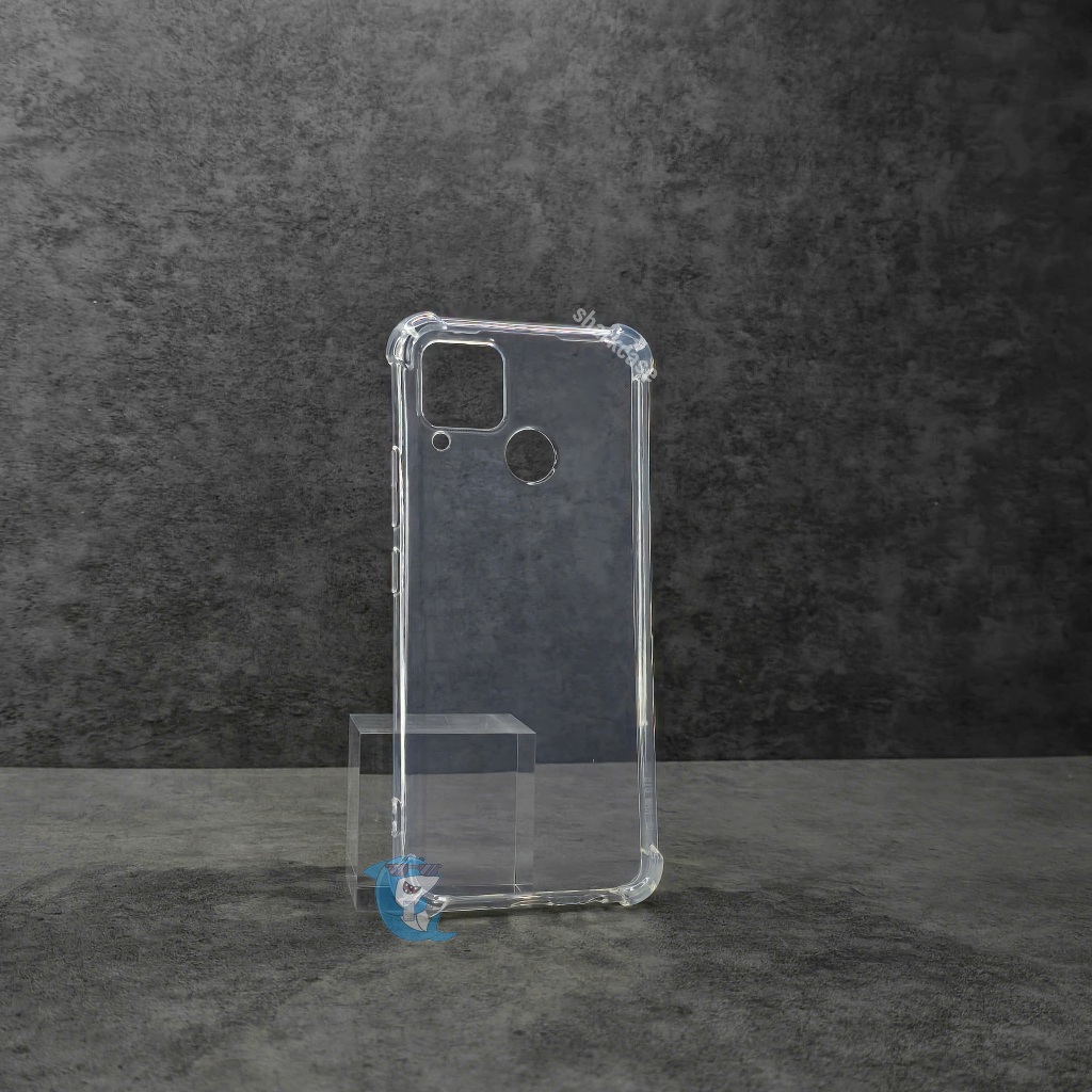 Ốp lưng REALME C12 / C15 / C25 / C25s silicon trong suốt dẻo chống sốc va đập viền vuông bảo vệ đt bibi