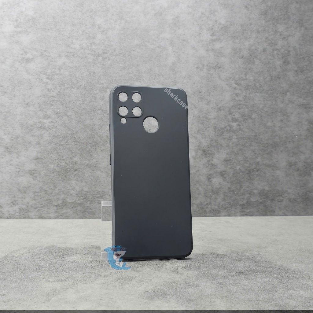 Ốp lưng REALME C12 / C15 / C25 / C25s silicon trong suốt dẻo chống sốc va đập viền vuông bảo vệ đt bibi