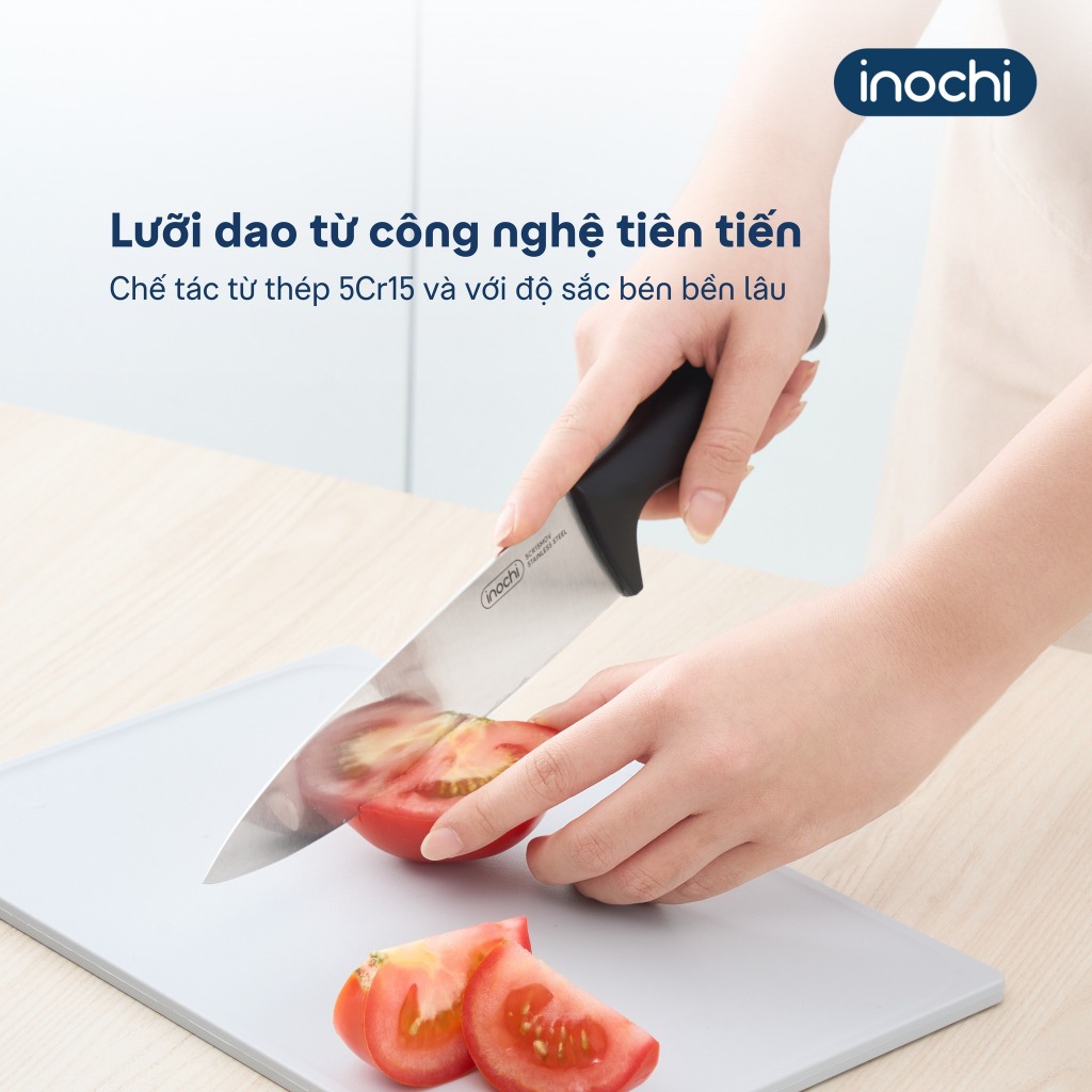 BỘ DAO KÉO NHÀ BẾP SAKAI PLAIN Inochi Mall cao cấp, thiết kế tinh tế, sắc bén bền bỉ với thời gian