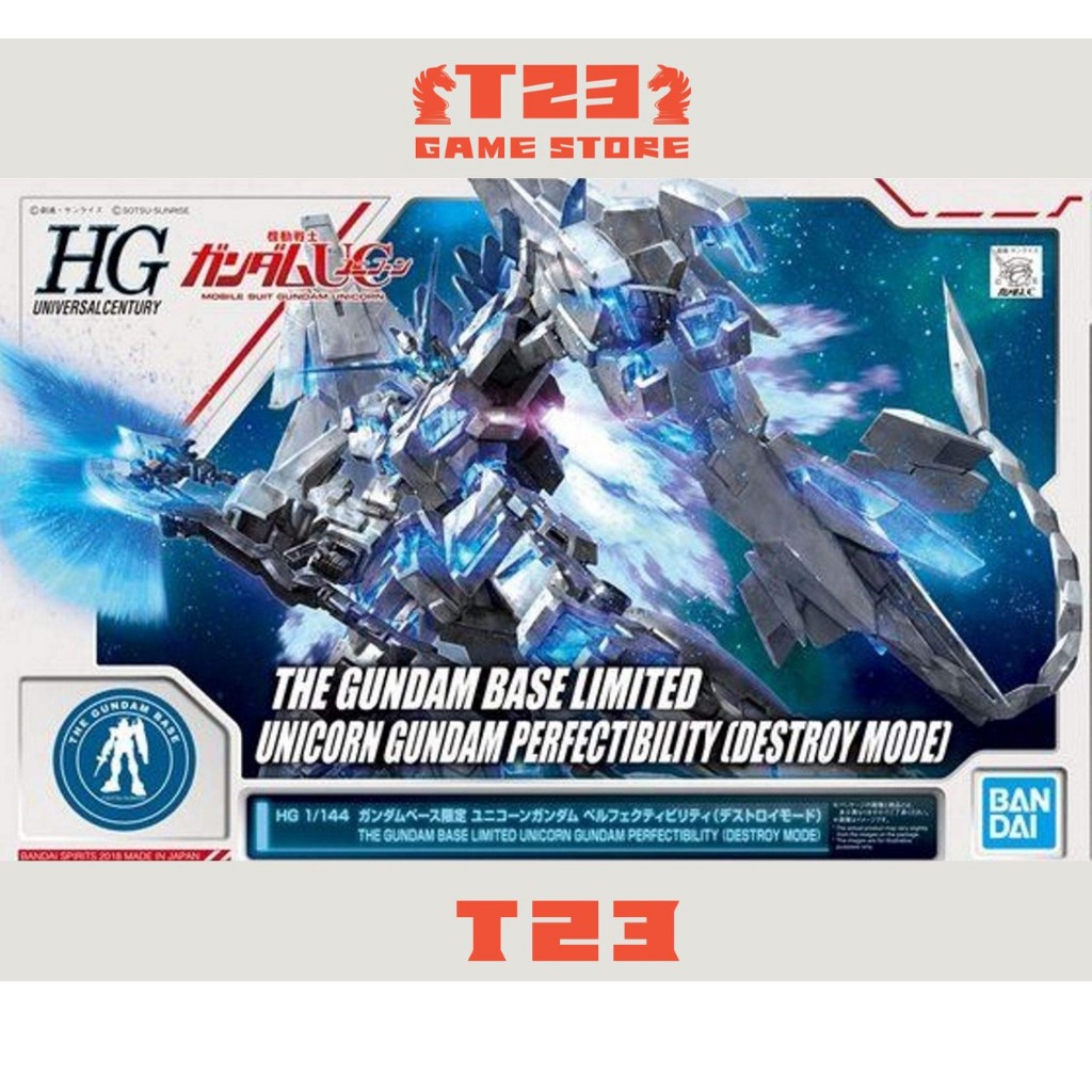 HG Unicorn Gundam Perfectibility (Gundam Base Limited) - HG - 1/144 ...