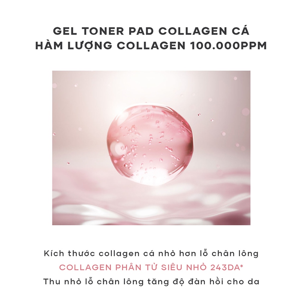 Ảnh BIODANCE Toner Pad Dạng Gel Cung Cấp Collagen Tăng Cường Đàn Hồi Da Dưỡng Ẩm Thu Nhỏ Lỗ Chân Lông Gel Toner Pads 140g 2