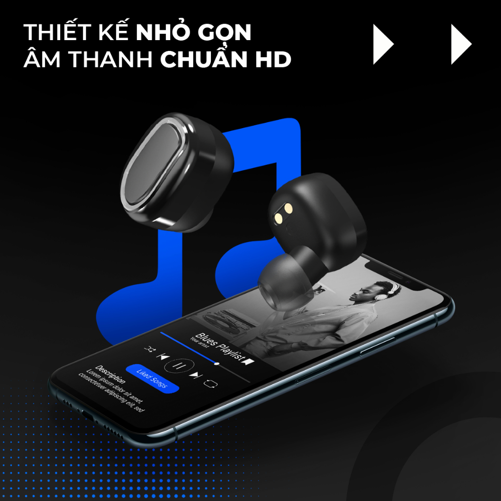 Ảnh Tai nghe True Wireless Stereo Energizer UB2607 - thiết kế nhỏ gọn, âm thanh chuẩn HD 2