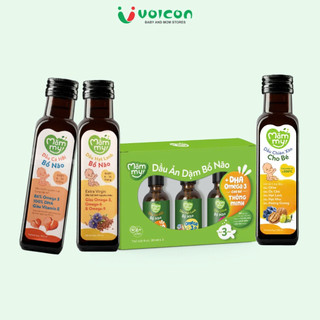 Dầu ăn dặm Mămmy Cung Cấp Omega 3 với những nguyên liệu sạch Cho Trẻ từ 6 tháng
