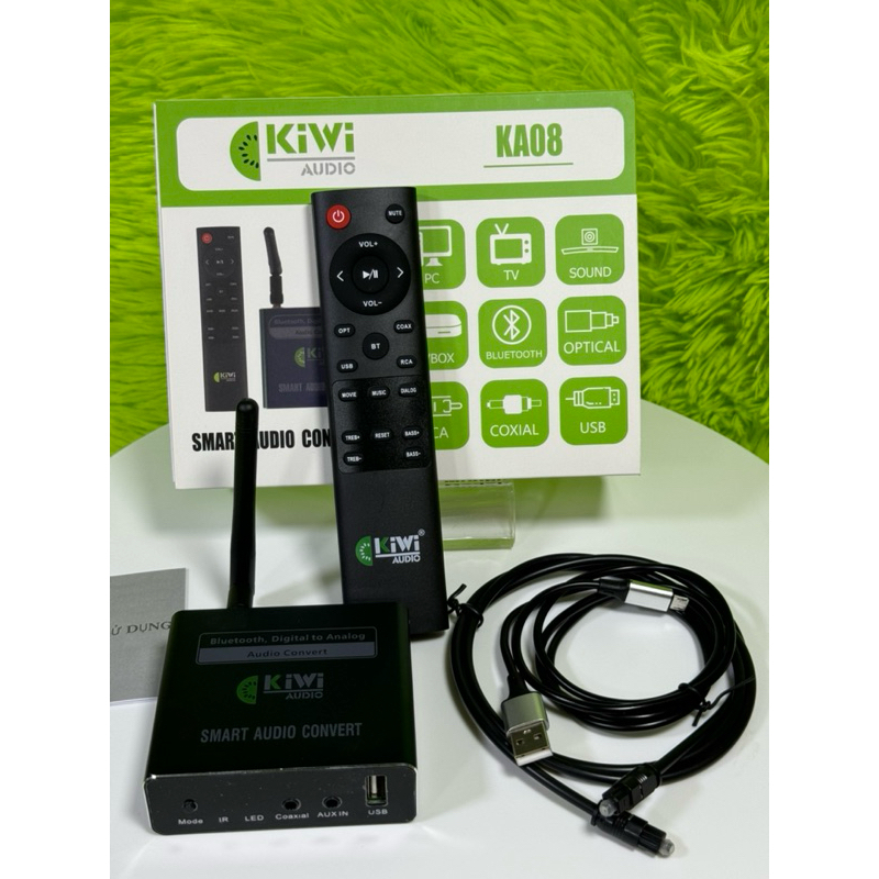 OPTICAL KA08 - Chuyển Quang - chuyển âm thanh optical sang AV | Shopee ...