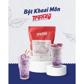 BỘT KHOAI MÔN TRENDY túi 1kg pha trà sữa thơm ngon, đậm đà, màu đẹp