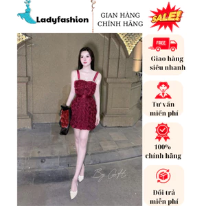 Váy đầm cúp ngực bling bling đính đá ngực cao cấp tôn dáng siêu sang chảnh New 2025