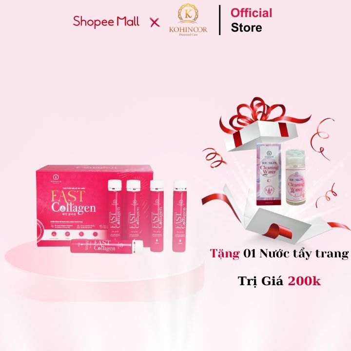 Ảnh Nước uống Collagen - Fast Collagen Kohinoor, ngăn ngừa lão hóa, tái tạo da, giảm nếp nhăn 1
