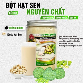 Bột Hạt Sen Nguyên Chất Senfarm - Không đường