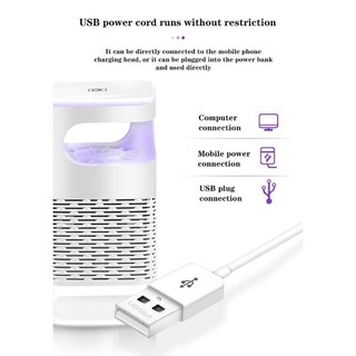 Đèn bắt muỗi-máy bắt muỗi diệt côn trùng thông minh kiêm đèn ngủ có cổng sạc USB ( Có Bảo Hành Lỗi 1 Đổi 1 )