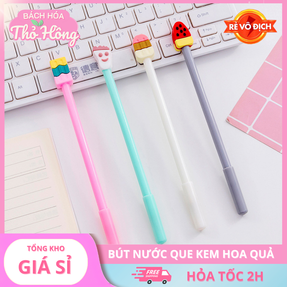 3 Bút Nước Que Kem Hoa Quả Dễ Thương