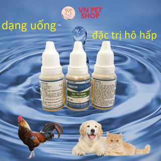 TIMICIN 250 ORAL 10ml (Hộp 10 chai) – VB Pharma – Sản phẩm hỗ trợ chăm sóc hô hấp cho thú y