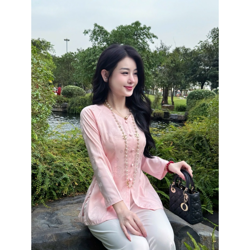 Pháp Phục Lễ Chùa Vải Lụa Vân Thọ Thanh Lịch, Trang Nhã