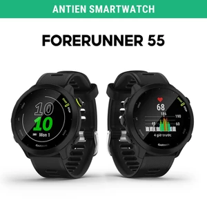 Đồng hồ thể thao, đồng hồ chạy bộ Garmin Forerunner 55, GPS, Tập luyện đa dạng - Hàng Chính Hãng