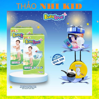 [Hỏa tốc - MÃ LIVE/VIDEO 300K] Bỉm Tã Quần BabyLove Cho Bé 6-35kg Mềm Mại Thoáng Khí, Thấm Hút Vượt Trội (Size M-5XL)