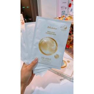 [1hộp 10 nạ]Mặt Nạ JM Solution Tinh Chất Vàng Prime Gold Foil Mask  Nâng Cơ Chống Chảy Xệ Giảm Nhăn Ngừa Lão Hóa