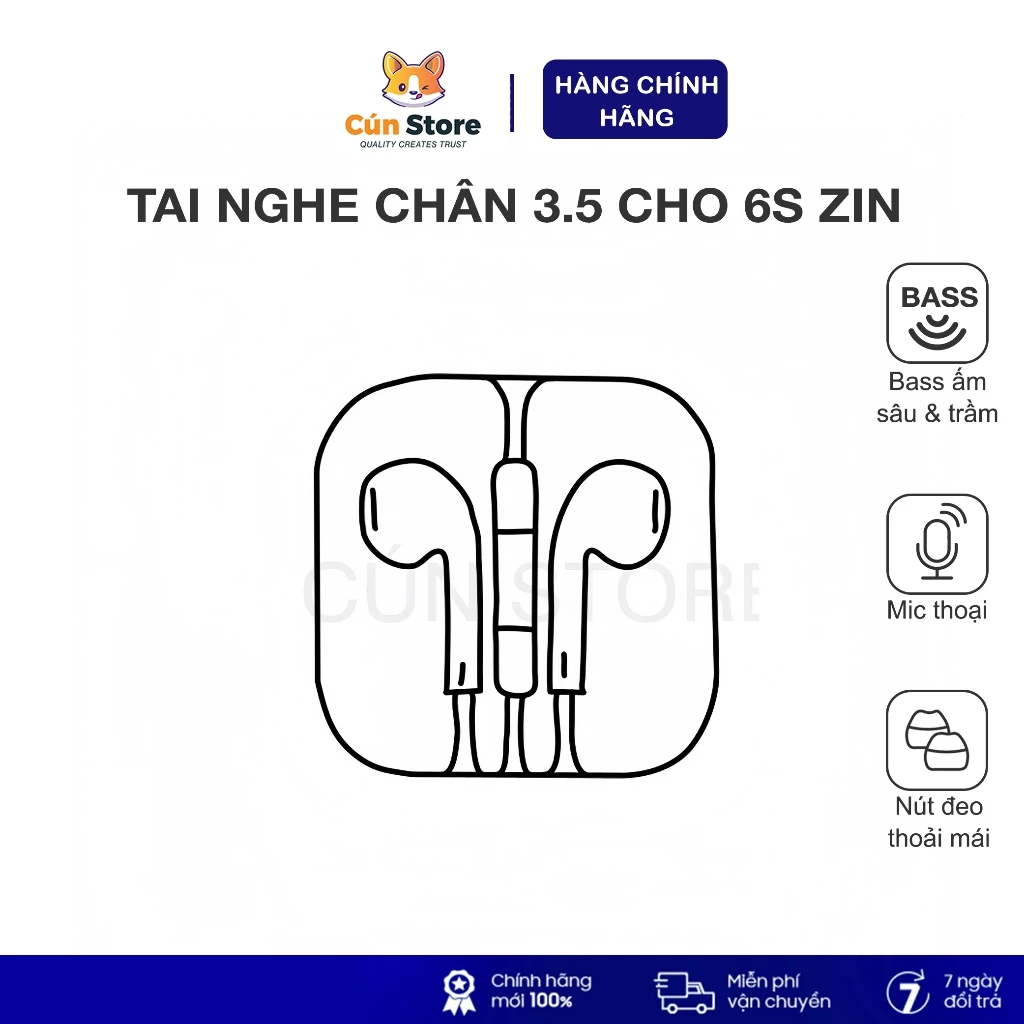 Tai nghe jack 3.5mm AKUS