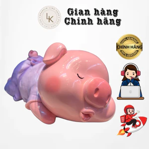 Heo đất màu tím size lớn 25x35cm