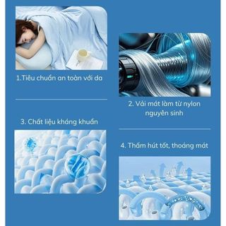 Chăn thun lạnh mùa hè M2T BEDDING - Chăn hè mát lạnh, thoáng khí cân bằng nhiệt độ kích thước 2mx2m3