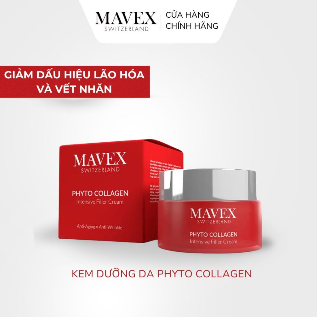 Kem dưỡng da Mavex Phyto Collagen giảm dấu hiệu lão hoá và nếp nhăn 50ML