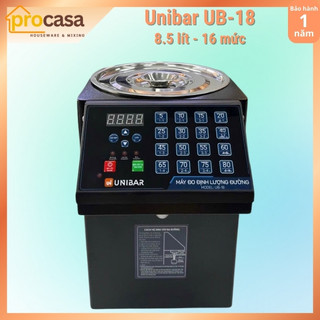 Máy đo - định lượng đường Unibar UB-18 - 8 lít - 16 mức định lượng