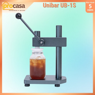 Máy dập - đóng nắp lon chuyên dụng Unibar UB-1S - sử dụng cho lon nắp nhôm xé