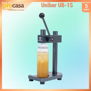 Máy dập - đóng nắp lon chuyên dụng Unibar UB-1S - sử dụng cho lon nắp nhôm xé