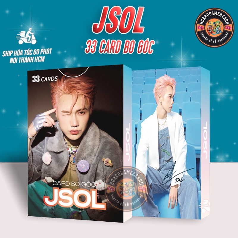 Ảnh JSOL Anh Trai Say Hi 33 Tấm Ảnh Có Chữ Ký - Card Anh Trai Say Hi ...