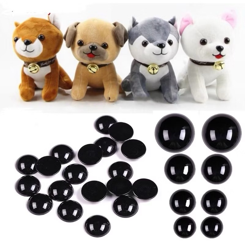 Mắt thú dán (Size 3-4-5-6-7-8-10-12-14mm) | Shopee Việt Nam