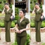 Đồ bộ nữ trung niên ống loe vải thun co giãn, mặc nhà hay đi chơi đều đẹp - cn158
