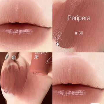 Son Kem Lì Peripera Ink Velvet Lip Tint môi mềm, nhẹ môi, bám màu lâu