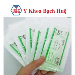 Bán lẻ Chỉ phẩu thuật CPT Nylon 4/0, chỉ nylon 4.0 Mã M15E18