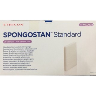 Hộp 20 Miếng xốp cầm máu tự tiêu Spongostan Standard MS0002