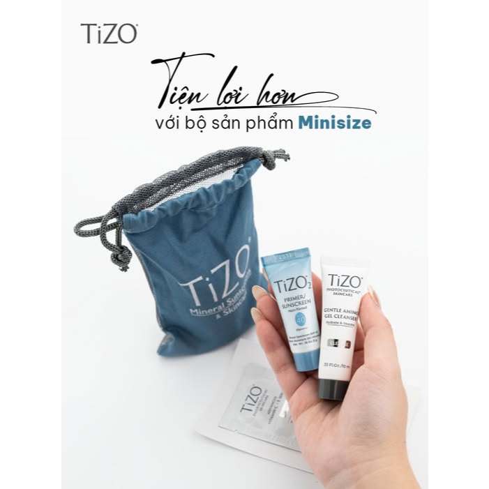 Kem chống nắng Tizo2 Primer Sunscreen Non-Tinted SPF40 PA++++ 50g Nâng Tone