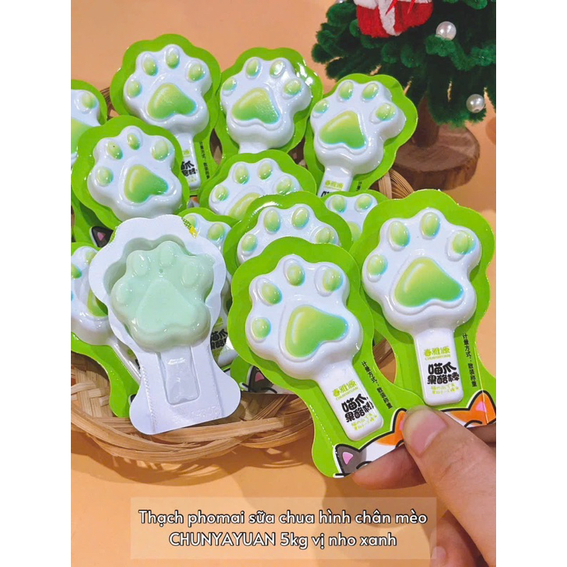 [ XÁ 1KG ] THẠCH QUE KEM TRÁI CÂY SỮA CHUA PHÔ MAI 3D CHUNYAYUAN [MIX ĐỦ VỊ]